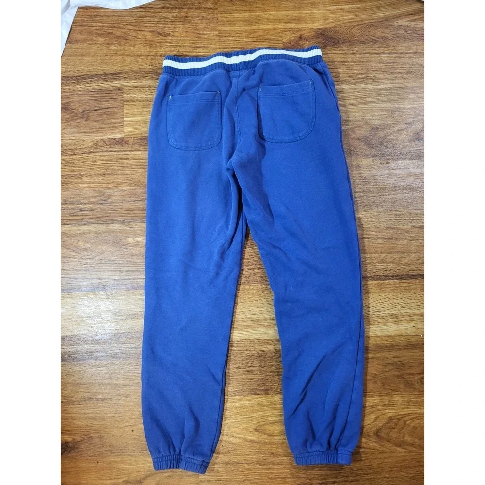 Mini Boden Size 11 Y Blue Star Knee Sweatpants